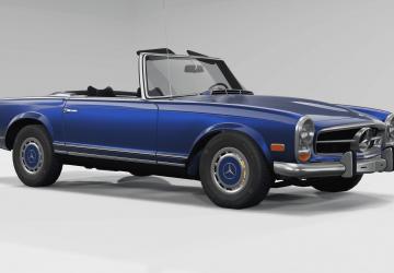 Мод 1967 Mercedes Benz 280 версия 1.2 для BeamNG.drive (v0.28.x)