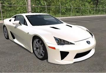 Мод 2012 Lexus LFA версия 1.0 для BeamNG.drive (v0.15.x - 0.16.x)