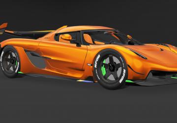 Мод 2019 Koenigsegg Jesko Revamp версия 2.0 для BeamNG.drive (v0.23)