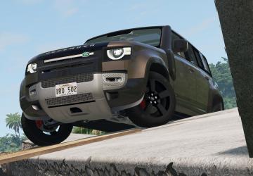 Мод 2020 Land Rover Defender версия 08/01 для BeamNG.drive (v0.24)