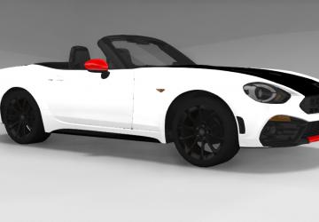 Мод Abarth 124 Spider версия 1.0 для BeamNG.drive (v0.19.4.0)