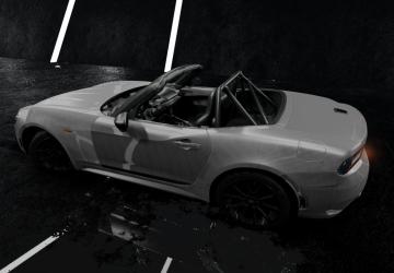 Мод Abarth 124 Spider версия 1.0 для BeamNG.drive (v0.27.x)