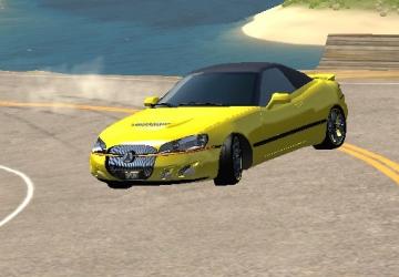 Мод ARTEMCAR A - 220 SUNNY CABRIO версия 1.0 для BeamNG.drive (v0.16.x)