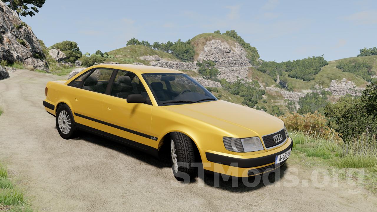 Скачать мод Audi 100 C4 версия 1.0 для BeamNG.drive (v0.28.x)