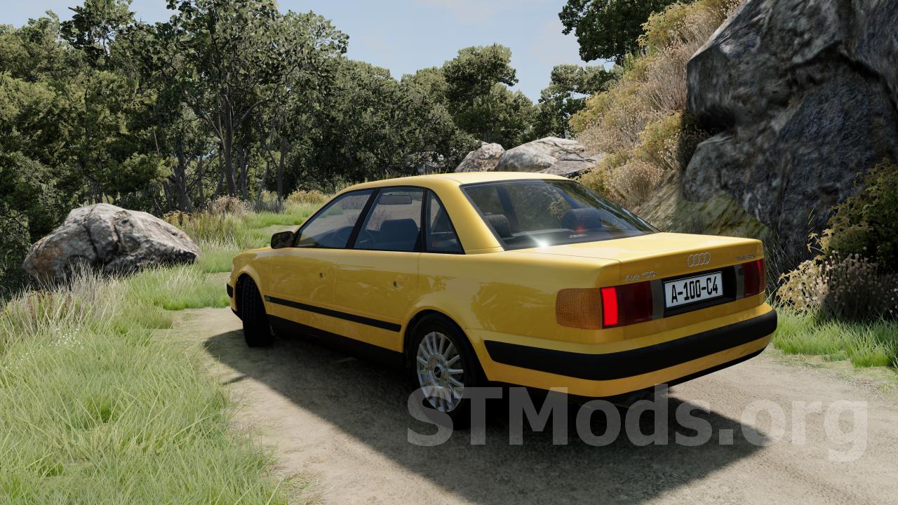 Скачать мод Audi 100 C4 версия 1.0 для BeamNG.drive (v0.28.x)