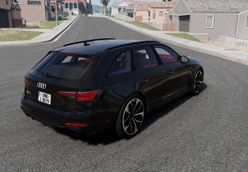 Мод Audi A4 B9 версия 2.0 для BeamNG.drive (v0.26)