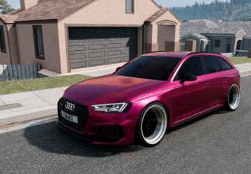 Мод Audi A4 B9 версия 2.0 для BeamNG.drive (v0.26)