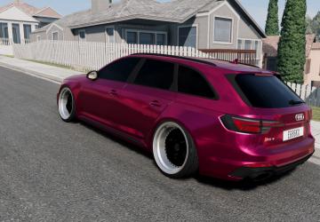 Мод Audi A4 B9 версия 4.6 для BeamNG.drive