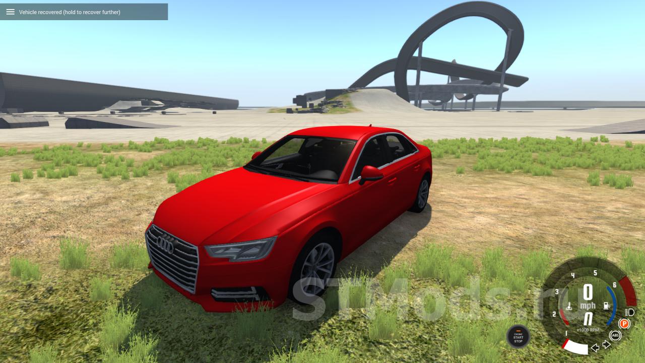 Скачать мод Audi A4 версия 20.01.20 для BeamNG.drive (v0.18.x)