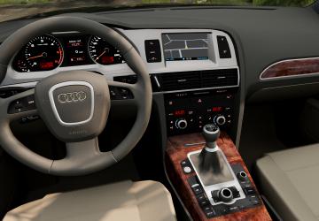 Мод Audi A6 (C6) (2004-2011) версия 0.1 для BeamNG.drive (v0.38.x)