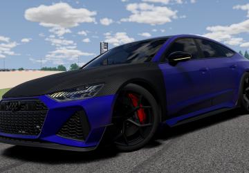 Мод Audi A7/S7/RS7 (4K8/C8) версия 1.9 для BeamNG.drive (v0.38.x)