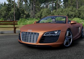 Мод Audi R8 версия 0.3 для BeamNG.drive (v0.38.x)