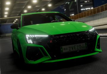 Мод Audi RS3 (2022) версия 2.4 для BeamNG.drive