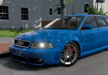 Мод Audi RS4 (B5) версия 1.4.1 для BeamNG.drive (v0.32.x)