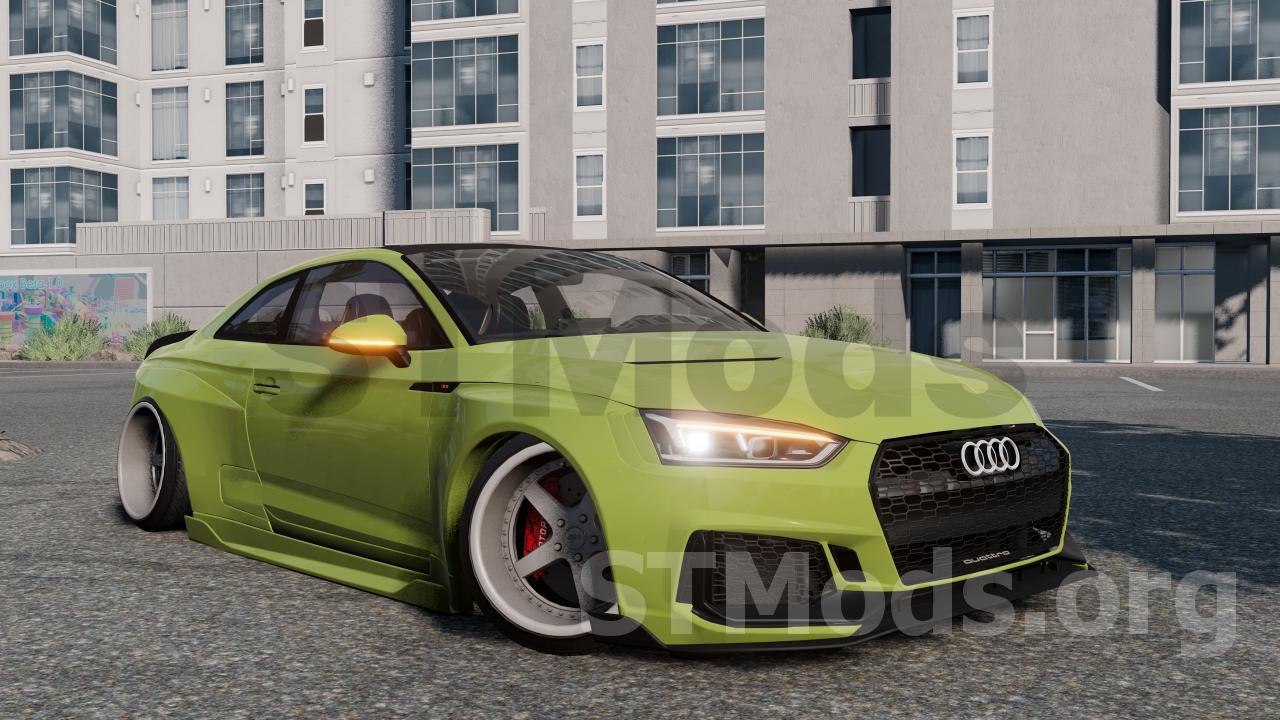 Скачать мод Audi RS5 2017-2019 версия 1.0 для BeamNG.drive (v0.30.x)