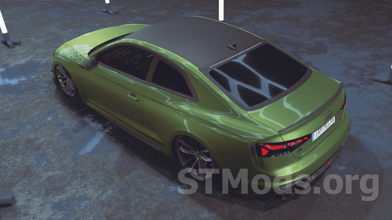 Скачать мод Audi RS5 B9 Coupe версия 1.0 для BeamNG.drive (v0.25)