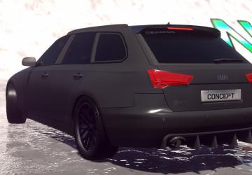 Мод AUDI RS6 AVANT (BULKIN EDITION) версия 1.0 для BeamNG.drive (v0.15.x)