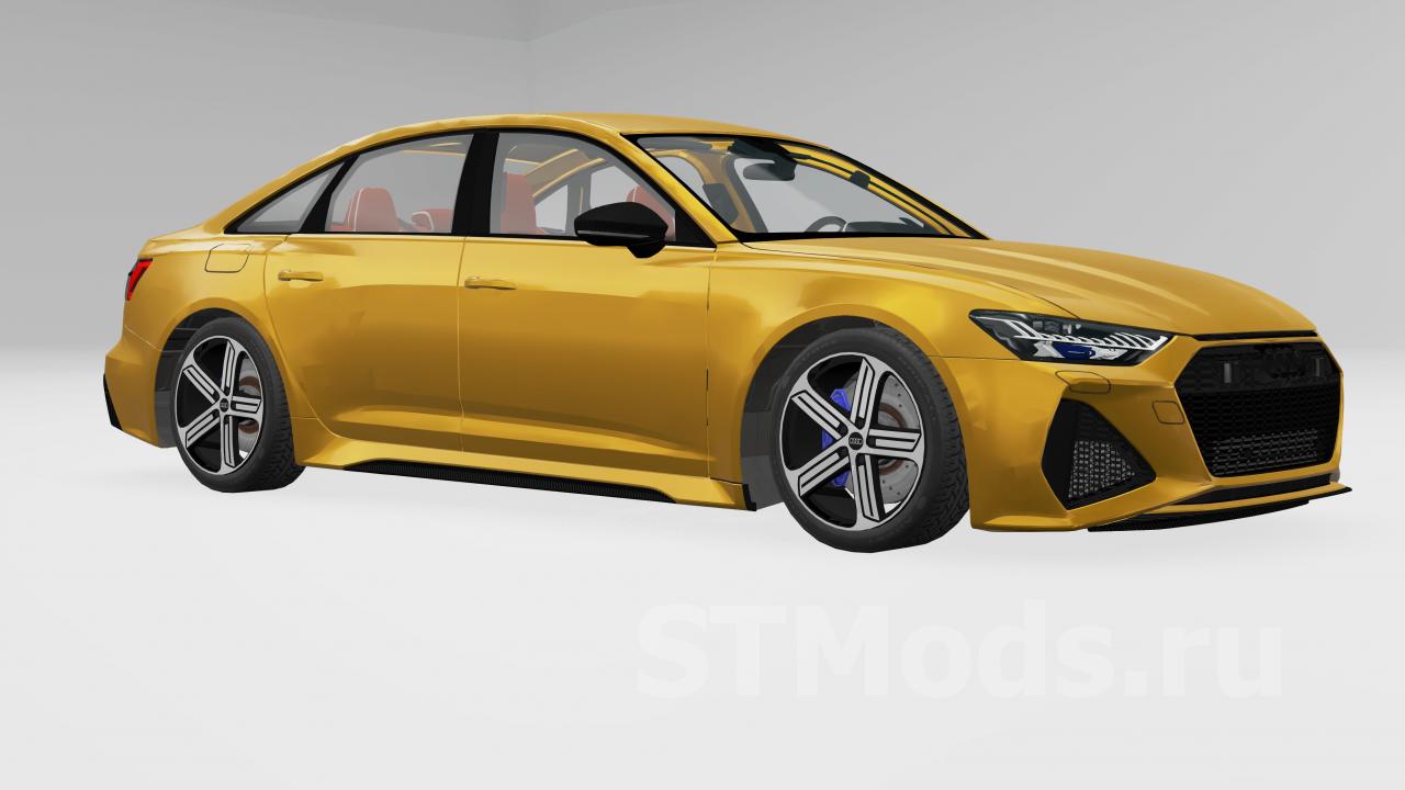Скачать мод Audi RS6 C8 Limousine Concept версия 1.0 для BeamNG.drive  (v0.23)