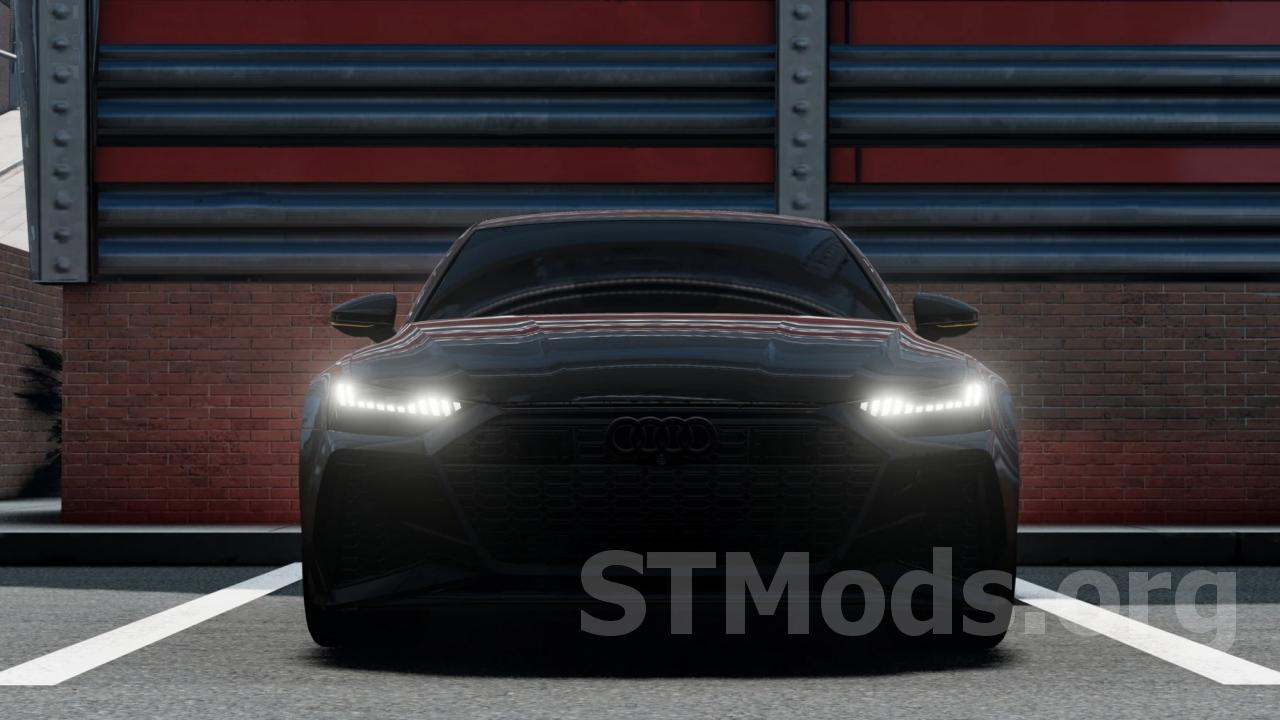 Скачать мод Audi RS7 (C8) версия 1.1 для BeamNG.drive (v0.28.x)