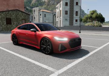 Мод Audi RS7 (C8) версия 1.1 для BeamNG.drive (v0.28.x)