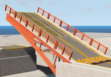 Мод Bascule Bridge версия 1.2 для BeamNG.drive