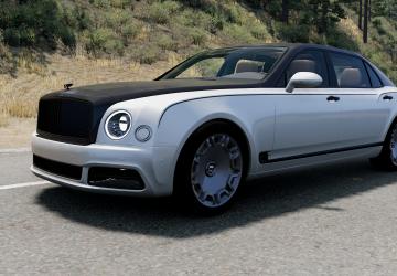 Мод Bentley Mulsanne (2016-2020) версия 1.0 для BeamNG.drive (v0.37.x)