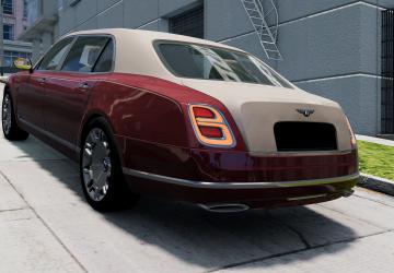 Мод Bentley Mulsanne (2016-2020) версия 1.0 для BeamNG.drive (v0.37.x)
