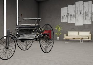 Мод Benz Patent-Motorwagen версия 1.1 для BeamNG.drive (v0.34.x)