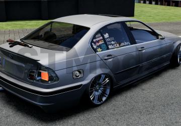 Мод BMW 3-Series (E46) версия 1.0 для BeamNG.drive (v0.38.x)
