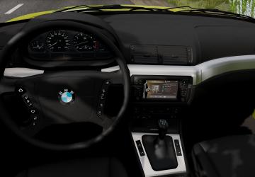 Мод BMW 3-Series (E46) версия 1.0 для BeamNG.drive (v0.38.x)