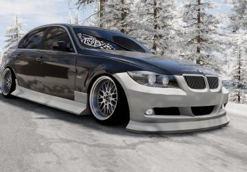 Мод BMW 3-Series (E90) (2004-2013) версия 1.0 для BeamNG.drive (v0.36.x)