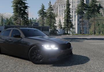 Мод BMW 3-series G20 версия 1.2 для BeamNG.drive (v0.29.x)