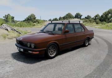 Мод BMW 5-Series E28 версия 1.0 для BeamNG.drive (v0.26)