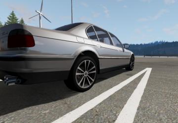 Мод BMW 750 IL версия 1.0 для BeamNG.drive (v0.18.x)