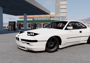 Мод BMW 8 E31 850CSI версия 1.2 для BeamNG.drive (v0.29.x)