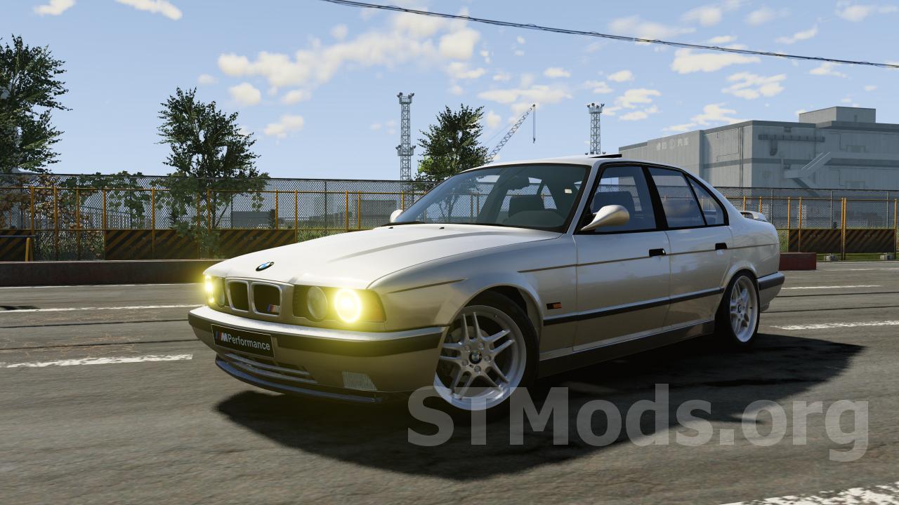 Скачать мод BMW E34 версия 3.0 для BeamNG.drive (v0.32.x)