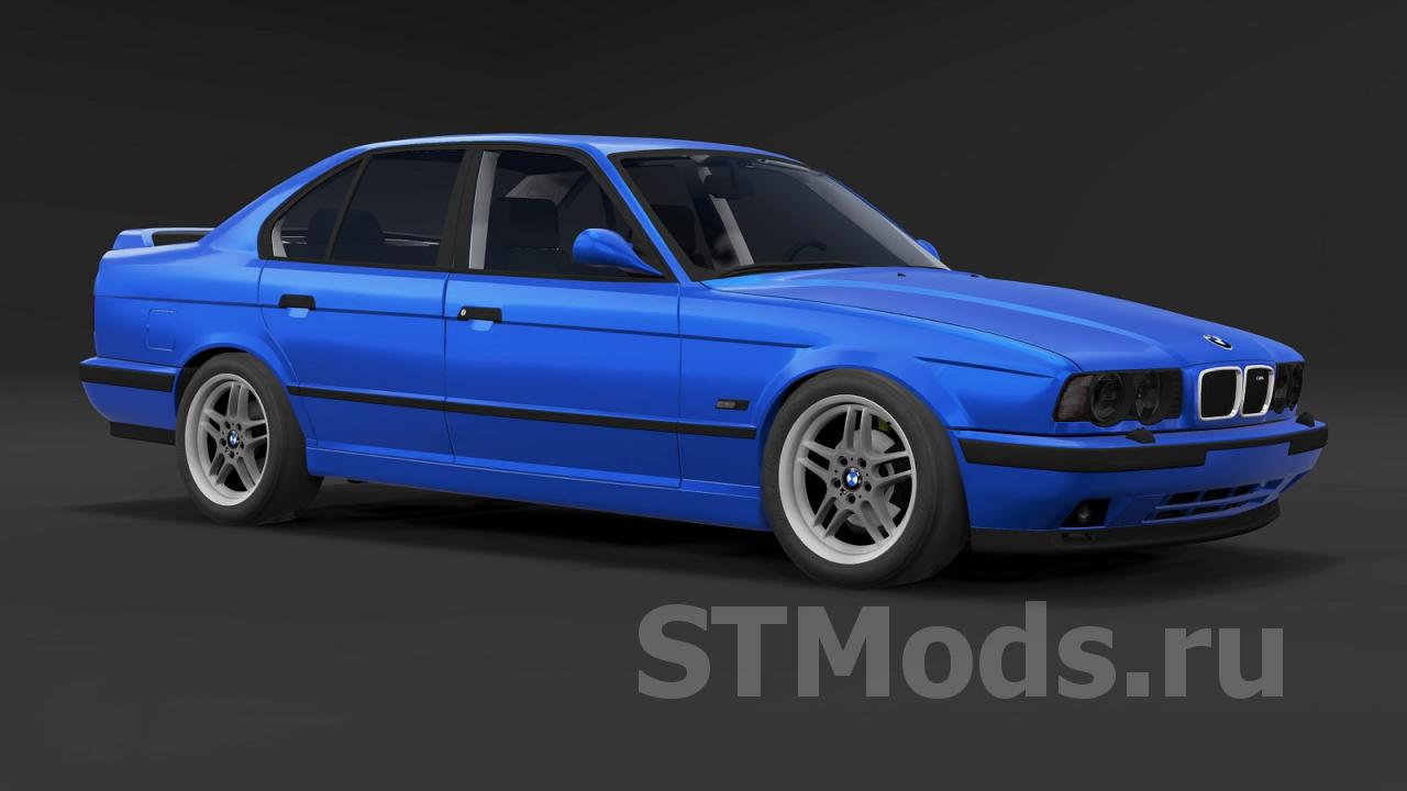 Скачать мод BMW E34 версия 0.24 для BeamNG.drive (v0.24)