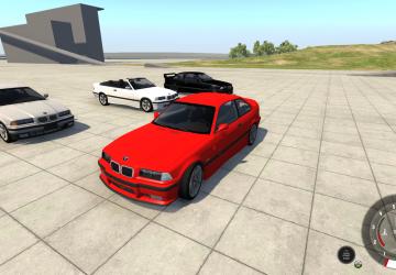 Мод BMW E36 версия 1.0 для BeamNG.drive (v0.11-0.12)