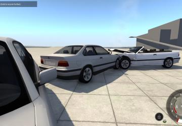 Мод BMW E36 версия 1.0 для BeamNG.drive (v0.11-0.12)