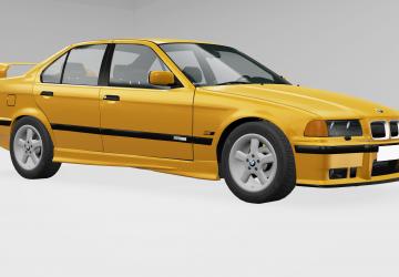 Мод BMW E36 версия 1.2.1 для BeamNG.drive (v0.24)