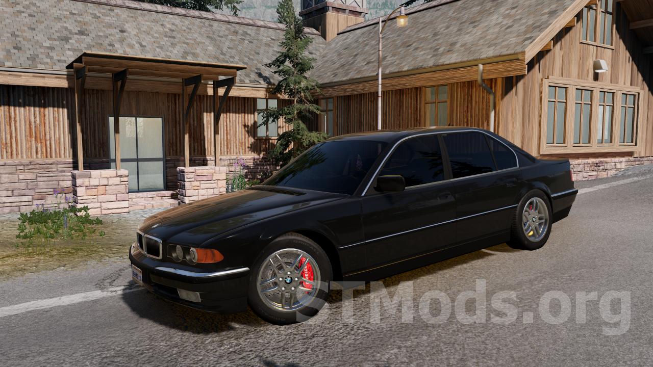 Скачать мод BMW E38 (1994-98/1998-2001) версия 2.0 для BeamNG.drive  (v0.29.x)