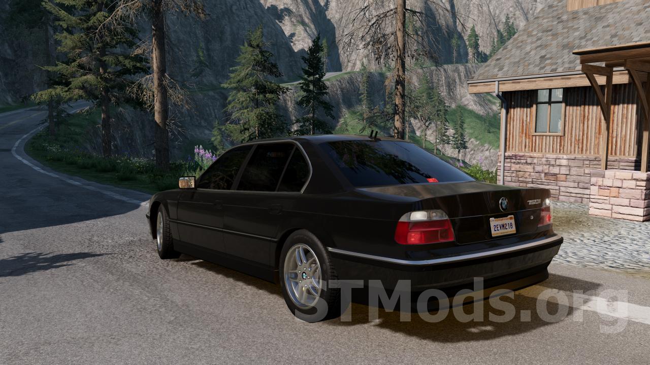 Скачать мод BMW E38 (1994-98/1998-2001) версия 2.0 для BeamNG.drive  (v0.29.x)