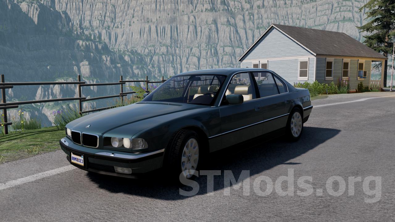 Скачать мод BMW E38 (1994-98/1998-2001) версия 2.0 для BeamNG.drive  (v0.29.x)