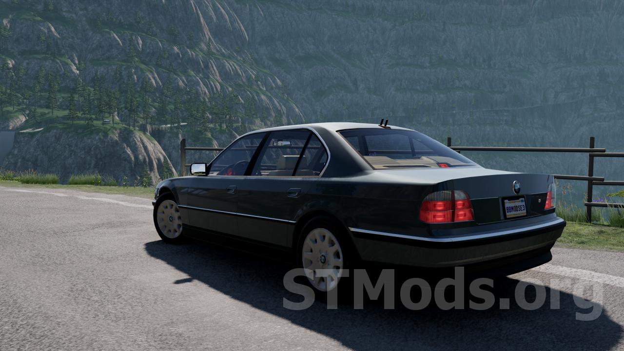 Скачать мод BMW E38 (1994-98/1998-2001) версия 2.0 для BeamNG.drive  (v0.29.x)