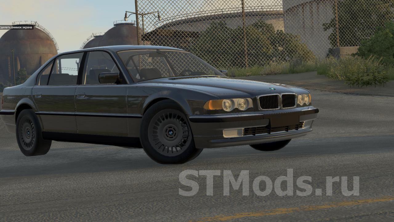 Скачать мод BMW E38 версия 1.0 для BeamNG.drive (v0.23)