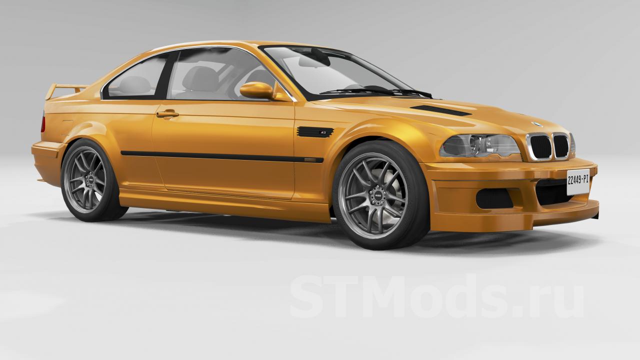 Скачать мод BMW E46 версия 2.0 для BeamNG.drive (v0.23.5)