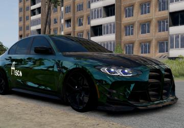 Мод BMW M3 (G80) версия 1.0 для BeamNG.drive (v0.38.x)