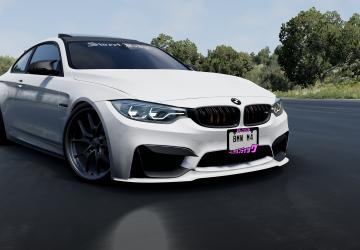 Мод BMW M4 (F82) версия 1.0 для BeamNG.drive (v0.35.x)