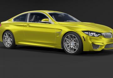 Мод BMW M4 F82 версия 1.0 для BeamNG.drive (v0.24)