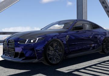 Мод BMW M4 (G82) версия 1.0 для BeamNG.drive (v0.39.x)